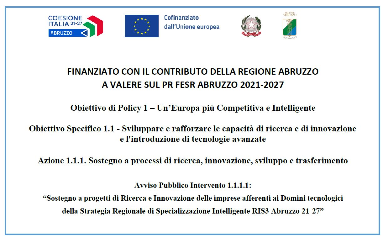 Screenshot targa finanziamenti e cofinanziamenti progetto Coltelli Rotanti Screenshot targa finanziamenti e cofinanziamenti progetto Coltelli Rotanti